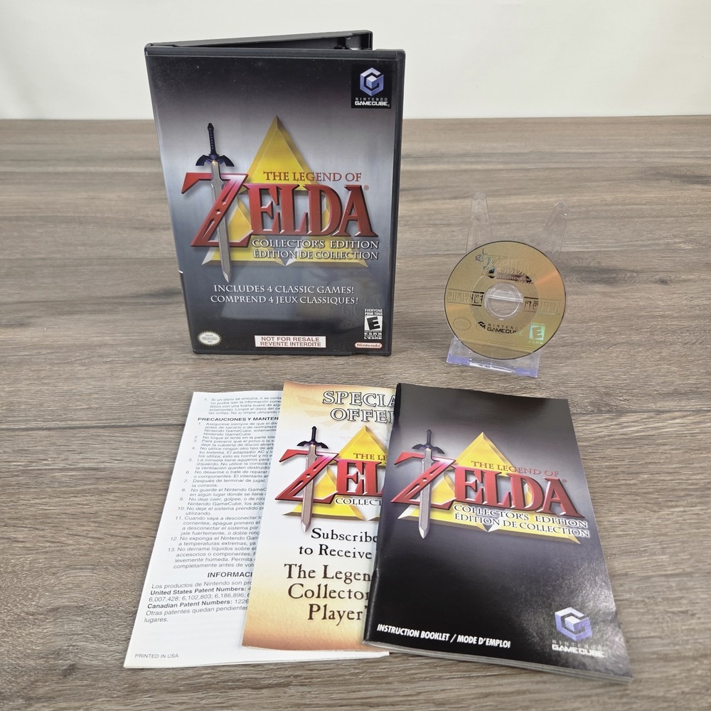 Legend of Zelda Collector's Edition Nintendo GameCube CIB Very Clean Tested